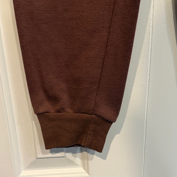 Women's Brown Jogger Pants - Picture 3 of 6